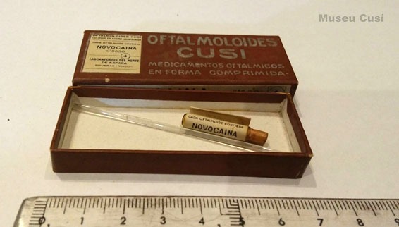 Oftalmoloides- Un dels productes que es fabricava de Figueres